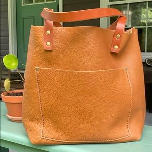 🌿PORTLAND LEATHER GOODS MEDIUM DUNE TOTE🌿